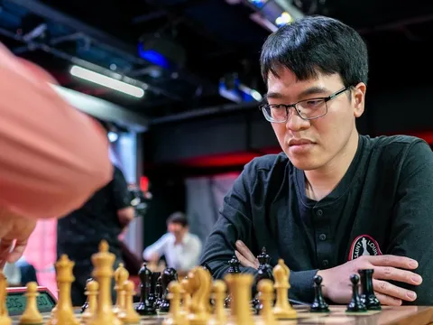Lê Quang Liêm xếp hạng 6 nội dung cờ Chớp ở giải Grand Chess Tour 2025