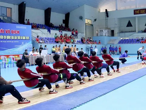 Thái Nguyên dẫn đầu Giải vô địch trẻ và thiếu niên Kéo co quốc gia lần thứ III năm 2025