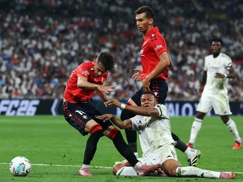 Kylian Mbappe ghi bàn, Real Madrid giành trọn 3 điểm trên sân nhà