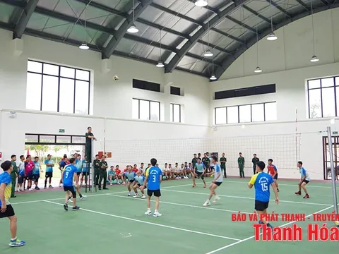 Giải Thể thao chào mừng 80 năm Ngày Truyền thống Lực lượng vũ trang tỉnh Thanh Hóa