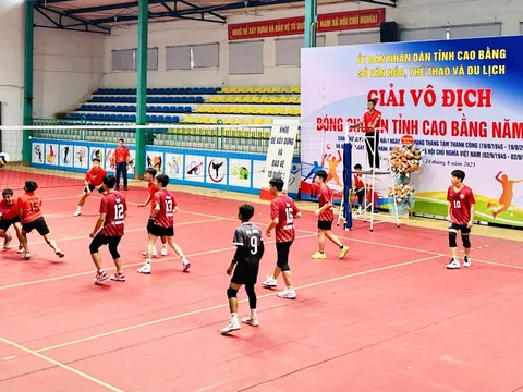 Giải vô địch Bóng chuyền tỉnh Cao Bằng năm 2025