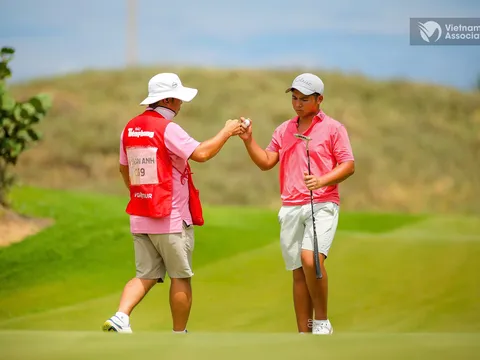 Giải vô địch Golf quốc gia 2025: Nguyễn Tuấn Anh và Lê Chúc An vươn lên dẫn đầu ngày chung kết