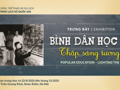 Trưng bày gần 160 tài liệu, hiện vật về phong trào Bình dân học vụ cách đây 80 năm