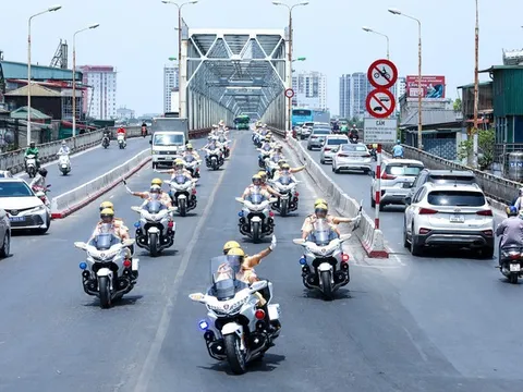 Công an TP. Hà Nội điều chỉnh phương án phân luồng giao thông phục vụ Tổng hợp luyện lần 2 tối 24/8
