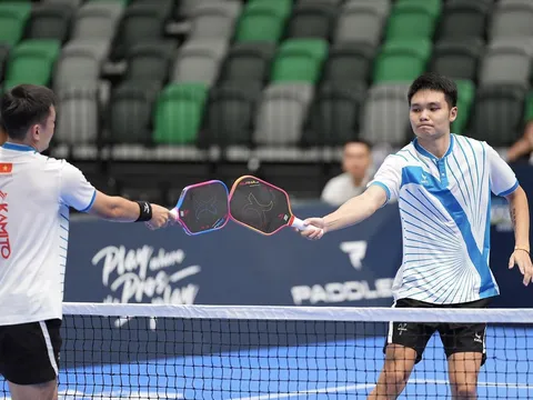 Giải Pickleball Hong Kong Open 2025: Trịnh Linh Giang vào chung kết đơn nam và đôi nam - nữ