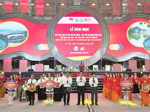 59 vận động viên khuyết tật tranh tài tại Giải Thể thao giải trí Hà Nội mở rộng 2025 - Kết nối gia đình số Việt Nam