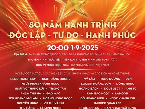 Chương trình nghệ thuật Quốc gia đặc biệt “80 năm Hành trình Độc lập - Tự do - Hạnh phúc”: Quy mô và hoành tráng