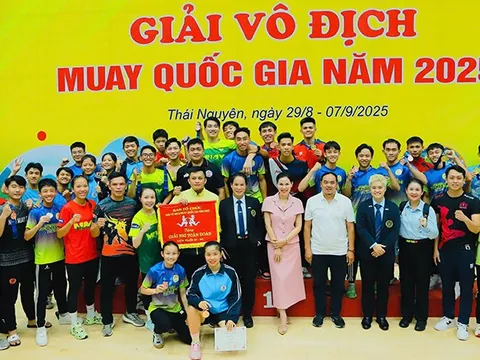Giải vô địch Muay quốc gia 2025: Hà Nội giành ngôi đầu