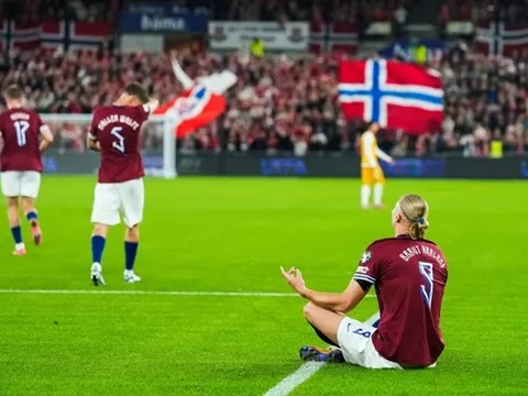 Haaland tỏa sáng, Na Uy "hủy diệt" Moldova ở Vòng loại World Cup 2026