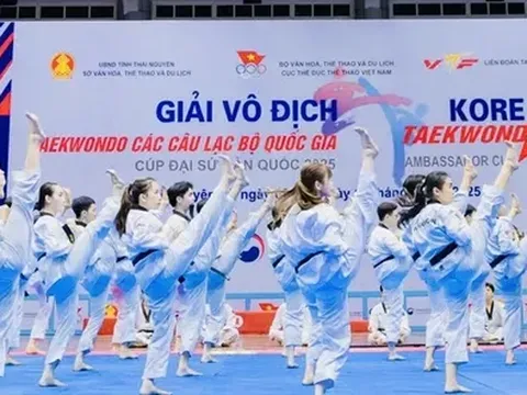Khởi tranh Giải vô địch Taekwondo các câu lạc bộ quốc gia 2025