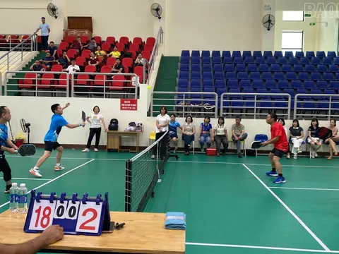 Giải Pickleball chào mừng thành công Đại hội Đảng bộ các cơ quan Đảng tỉnh Lào Cai lần thứ nhất