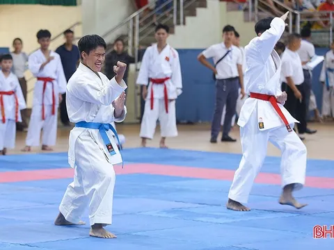 Giải Karate Đại hội Thể dục thể thao tỉnh Hà Tĩnh lần thứ X