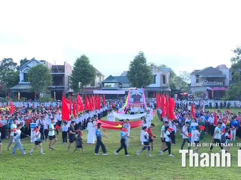 Đại hội Thể dục thể thao xã Cẩm Tú năm 2025