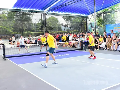 Bế mạc Giải Pickleball tỉnh Tuyên Quang mở rộng - Tranh cúp Lễ hội Thành Tuyên năm 2025