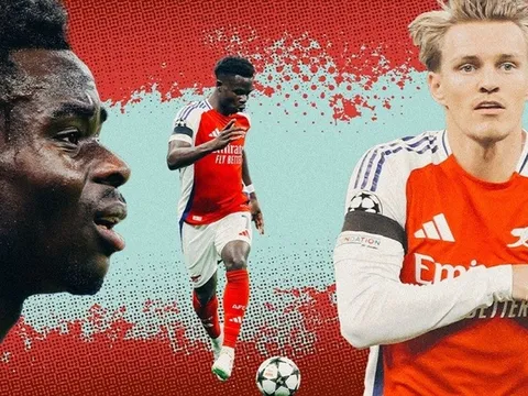 Arsenal mất một loạt trụ cột trước chuyến làm khách tại Champions League