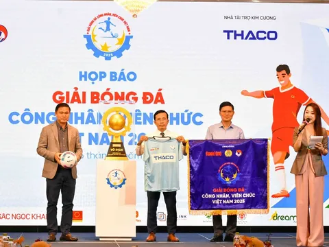 40 đội bóng tham gia Vòng loại Giải Bóng đá công nhân, viên chức Việt Nam năm 2025