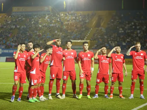 Vòng 4 V.League 2025-2026: Công An TP.HCM thắng đậm Becamex TP.HCM