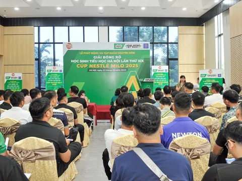Gần 150 đội bóng góp mặt tại Giải Bóng rổ Học sinh Tiểu học Hà Nội lần thứ XIX Cúp Nestlé MILO 2025
