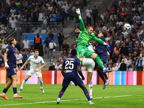 PSG thua sốc trên sân của Marseille ở trận đấu muộn vòng 5 Ligue 1