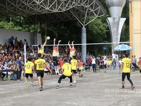 Giải Bóng chuyền và Hội thi thể thao các dân tộc thiểu số tỉnh Lạng Sơn năm 2025