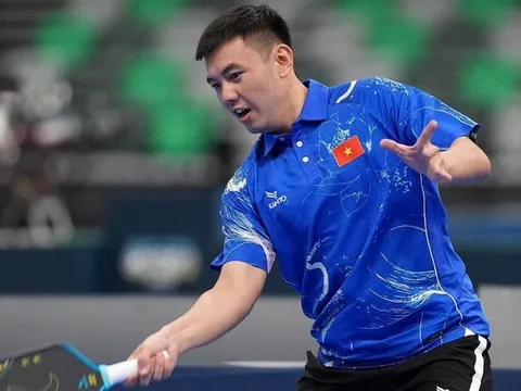 Lội ngược dòng, Lý Hoàng Nam vào bán kết Giải Pickleball PPA Tour châu Á 2025