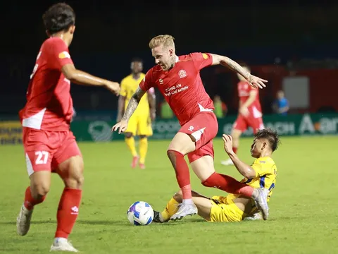 Vòng 5 V.League 2025-2026: Công an TP.HCM lên ngôi đầu, Hoàng Anh Gia Lai và Becamex TP.HCM gây thất vọng