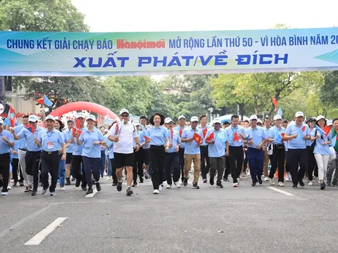 Hơn 3.000 vận động viên thi chung kết Giải Chạy Báo Hànộimới 2025