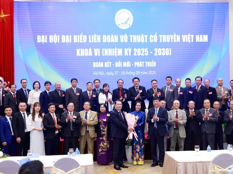 TS. Nguyễn Ngọc Anh tái đắc cử Chủ tịch Liên đoàn Võ thuật Cổ truyền Việt Nam nhiệm kỳ VI 