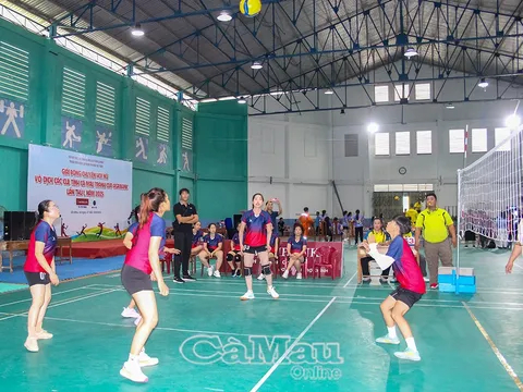 Giải Bóng chuyền hơi nữ vô địch các câu lạc bộ tỉnh Cà Mau năm 2025