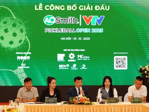 Nhiều vận động viên xuất sắc của Việt Nam và thế giới góp mặt tại Giải VTV A.O. Smith Pickleball Open 2025