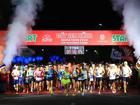 Hơn 10.600 vận động viên đăng ký tham gia Giải Marathon Đất Sen hồng - Đồng Tháp năm 2025