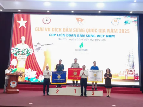 Hà Nội nhất toàn đoàn Giải vô địch Bắn súng quốc gia - Cúp Liên đoàn Bắn súng Việt Nam năm 2025