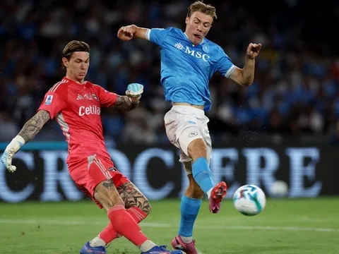Hojlund giúp Napoli có trận thắng đầu tiên, đội bóng "tí hon" gây bất ngờ ở Champions League