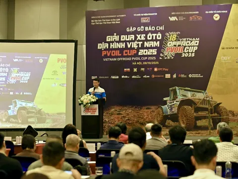 Có 24 đường đua tại Giải Ô tô Địa hình Việt Nam PVOIL Cup 2025