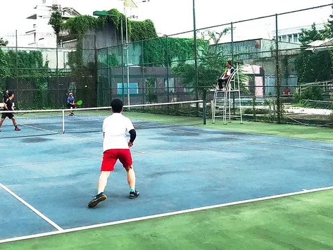 An Giang phát triển phong trào quần vợt