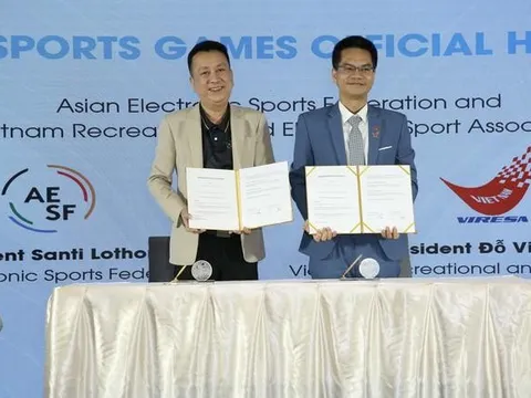 Việt Nam là chủ nhà Đại hội Thể thao điện tử châu Á lần thứ hai năm 2026