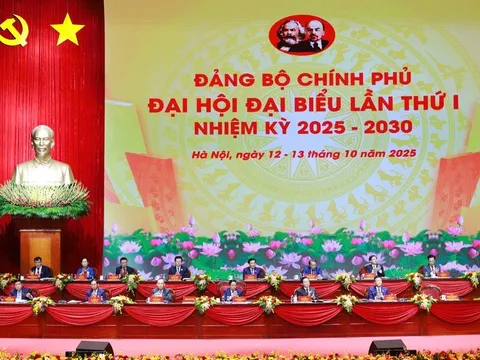 Đại hội Đảng bộ Chính phủ lần thứ I tiến hành phiên trù bị