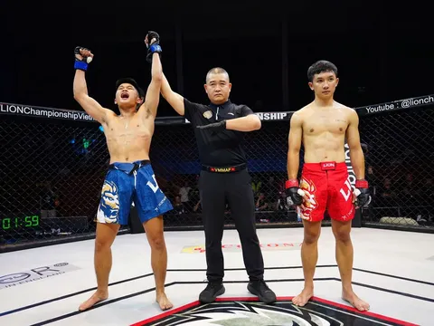 LION Championship 27: Lý Văn Huỳnh giành vé tranh đai hạng 77kg