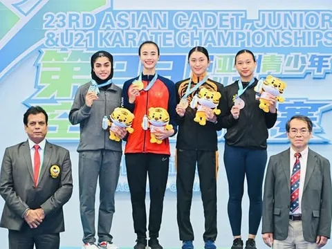 2 võ sĩ Karate Việt Nam tham dự Vòng loại Giải vô địch thế giới 2025