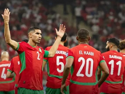 Tuyển Morocco san bằng kỷ lục ấn tượng của đôi tuyển Tây Ban Nha