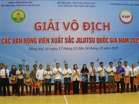 Khai mạc Giải vô địch các vận động viên xuất sắc Ju-jitsu quốc gia năm 2025
