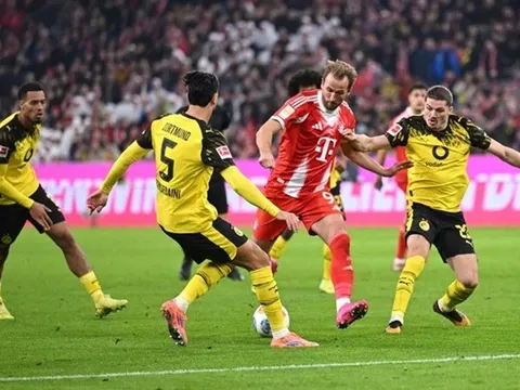 Harry Kane tỏa sáng, Bayern Munich giành trọn 3 điểm trước Dortmund
