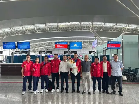 Đoàn Việt Nam lên đường tới Bahrain tham dự Đại hội Thể thao Trẻ châu Á 2025