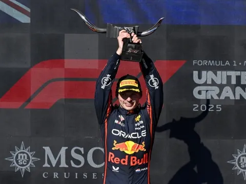Vô địch US Grand Prix, Verstappen rút ngắn khoảng cách điểm với Piastri