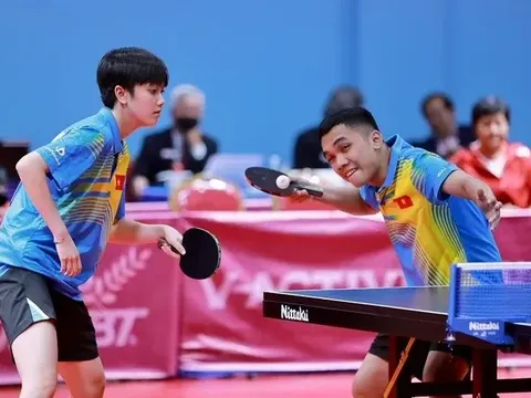 Đội tuyển bóng bàn Việt Nam chuẩn bị SEA Games 33