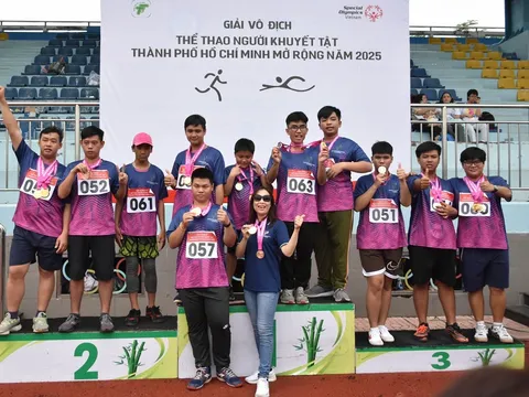 Giải Điền kinh Người khuyết tật TP.HCM mở rộng 2025: Giá trị nhân văn và nghị lực sống được lan tỏa