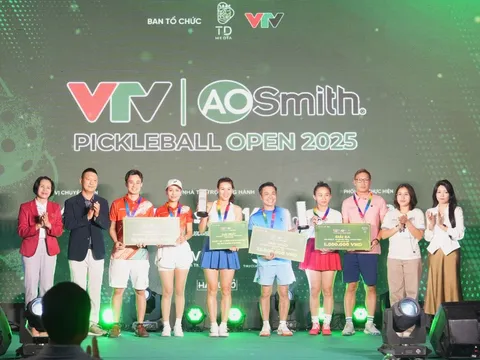 Khép lại hành trình bùng nổ tại VTV A.O. SMITH Pickleball Open 2025