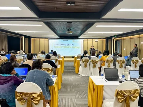 Đào tạo, bồi dưỡng "Ứng dụng công nghệ AI trong công tác thông tin, truyền thông"