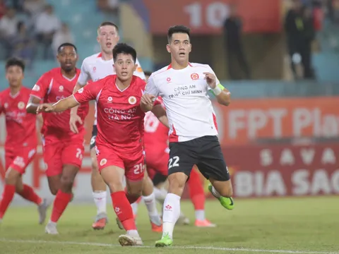 Vòng 8 V.League 2025-2026: Nam Định lại gây thất vọng, Công an Hà Nội thắng trong thế thiếu người
