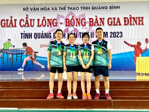 Chuyện về "Gia đình cầu lông" ở xã vùng cao Minh Hóa